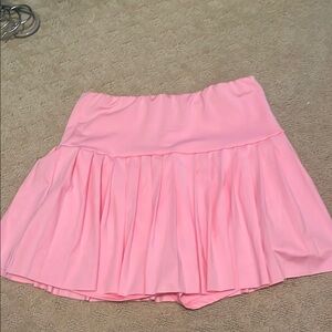 SHEIN Light Pink Pleated Skirt